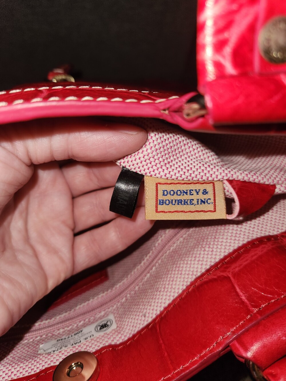 Dooney & Bourke Sara Satchel - Picture 9 of 10